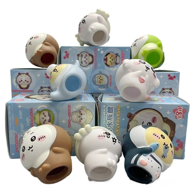 8 Stück/Box Kawaii Chiikawa Aq – Marine Fish Tank Bewertung und Preis