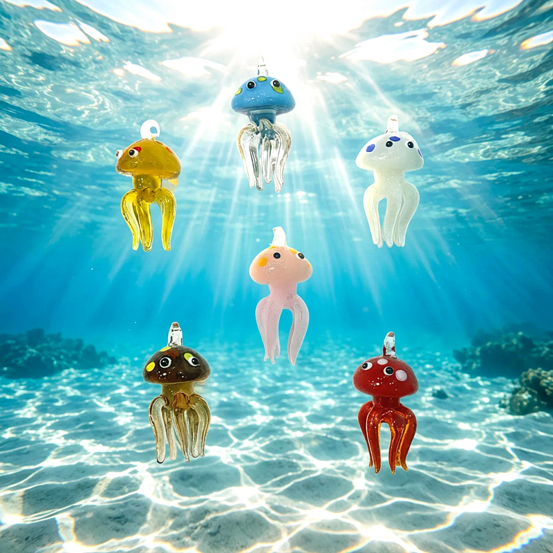 Glas Quallen Anhänger Mini Bun – Marine Aquarium Bewertung und Preis